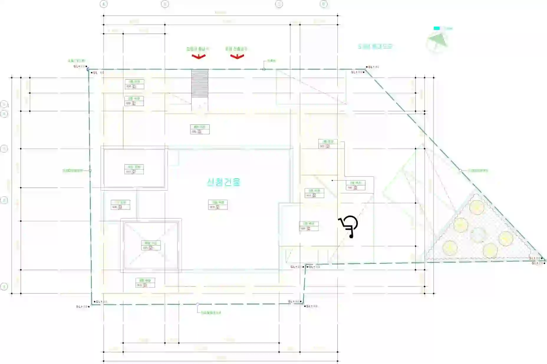 서대신 파밀리 배치도 이미지